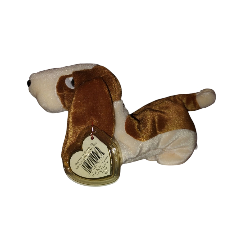 Ty Brown and Cream Dog Toy
